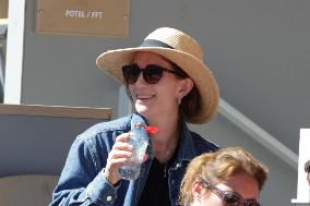 2025 French Open - Celebrities In Stands Day 6 NB