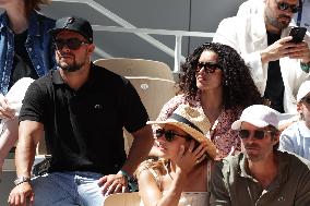 2025 French Open - Celebrities In Stands Day 6 NB