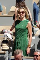 2025 French Open - Celebrities In Stands Day 6 NB