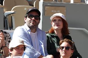 2025 French Open - Celebrities In Stands Day 6 NB