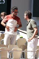2025 French Open - Celebrities In Stands Day 6 NB
