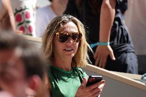 2025 French Open - Celebrities In Stands Day 6 NB