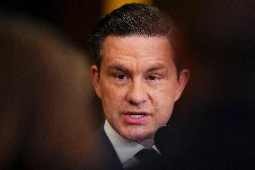 Pierre Poilievre Arrives On Parliament Hill - Ottawa