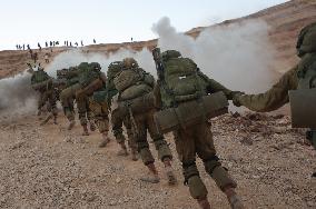 IDF Soldiers Training Hike - Israel
