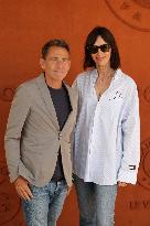 2025 French Open - Celebrities At Village Day 6 NB