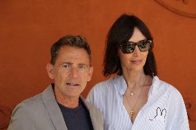 2025 French Open - Celebrities At Village Day 6 NB