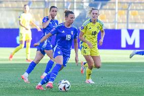 CALCIO - UEFA Nations League - UEFA Women's Nations League 2025 - Qualification - Italy vs Sweden