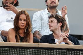 2025 French Open - Celebrities In Stand Day 6 NB
