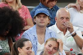 2025 French Open - Celebrities In Stand Day 6 NB