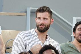 2025 French Open - Celebrities In Stand Day 6 NB