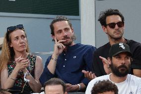 2025 French Open - Celebrities In Stand Day 6 NB