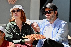 2025 French Open - VIPs In The Stands Day 6