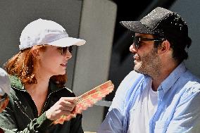 2025 French Open - VIPs In The Stands Day 6