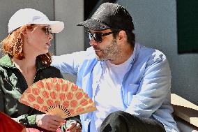 2025 French Open - VIPs In The Stands Day 6