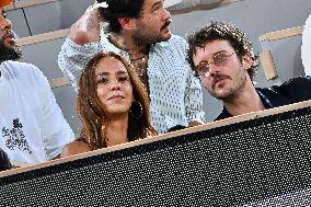 2025 French Open - VIPs In The Stands Day 6