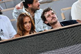2025 French Open - VIPs In The Stands Day 6