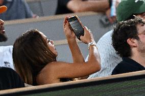 2025 French Open - VIPs In The Stands Day 6