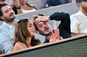 2025 French Open - VIPs In The Stands Day 6