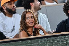 2025 French Open - VIPs In The Stands Day 6