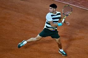 2025 French Open - Carlos Alcaraz v Damir Dzumhur  Day 6