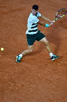 2025 French Open - Carlos Alcaraz v Damir Dzumhur  Day 6