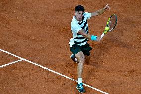 2025 French Open - Carlos Alcaraz v Damir Dzumhur  Day 6