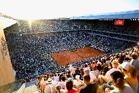 2025 French Open - Carlos Alcaraz v Damir Dzumhur  Day 6
