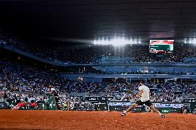 2025 French Open - Carlos Alcaraz v Damir Dzumhur  Day 6