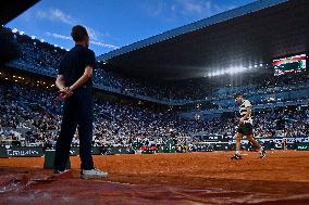 2025 French Open - Carlos Alcaraz v Damir Dzumhur  Day 6