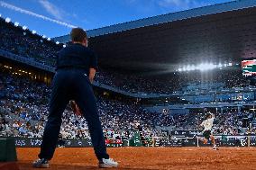2025 French Open - Carlos Alcaraz v Damir Dzumhur  Day 6