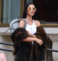 Amelia Gray Hamlin during a photoshoot in New York