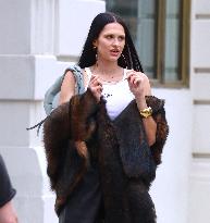 Amelia Gray Hamlin during a photoshoot in New York