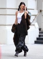 Amelia Gray Hamlin during a photoshoot in New York