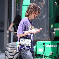 Lucas Jagger out - NYC