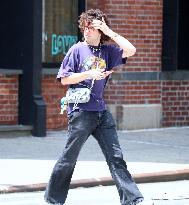 Lucas Jagger out - NYC