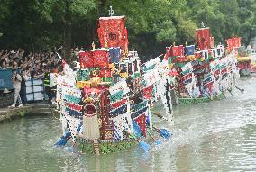 Dragon Boat Festival Celebration in Hangzhou