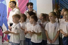 Last day in the underground school of High school graduates - Kharkiv