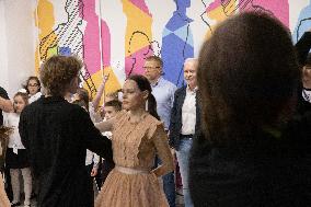 Last day in the underground school of High school graduates - Kharkiv