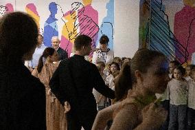 Last day in the underground school of High school graduates - Kharkiv