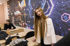 Last day in the underground school of High school graduates - Kharkiv