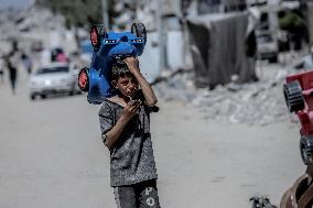 Displaced Face Dire Conditions - West Bank