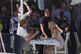 The Bold And Beautiful Filming in Naples - Italy