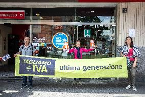 Via Spinoza Carrefour, latest generation action - Milan