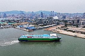 Bohai Sea New Energy Vehicle Transport Vessel