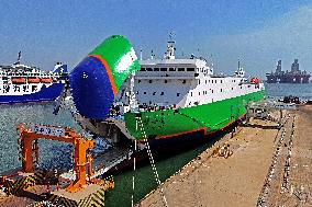 Bohai Sea New Energy Vehicle Transport Vessel