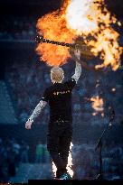 Ed Sheeran Performs in Madrid - Spain
