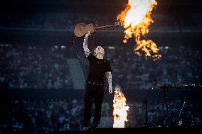 Ed Sheeran Performs in Madrid - Spain