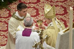 Pope Leo XIV Celebrates Mass For Priestly Ordinations - Vatican