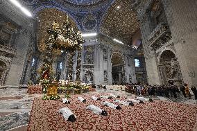 Pope Leo XIV Celebrates Mass For Priestly Ordinations - Vatican