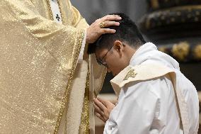 Pope Leo XIV Celebrates Mass For Priestly Ordinations - Vatican